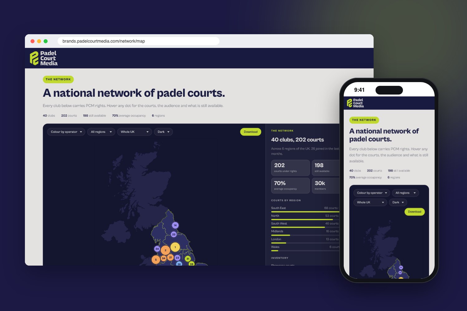 Padel Court Media: A sales engine that signed its first club in four weeks