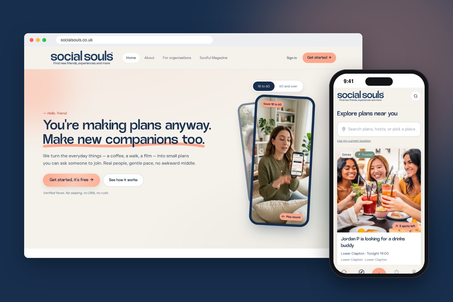 Social Souls: Social Souls: a social platform, built end to end